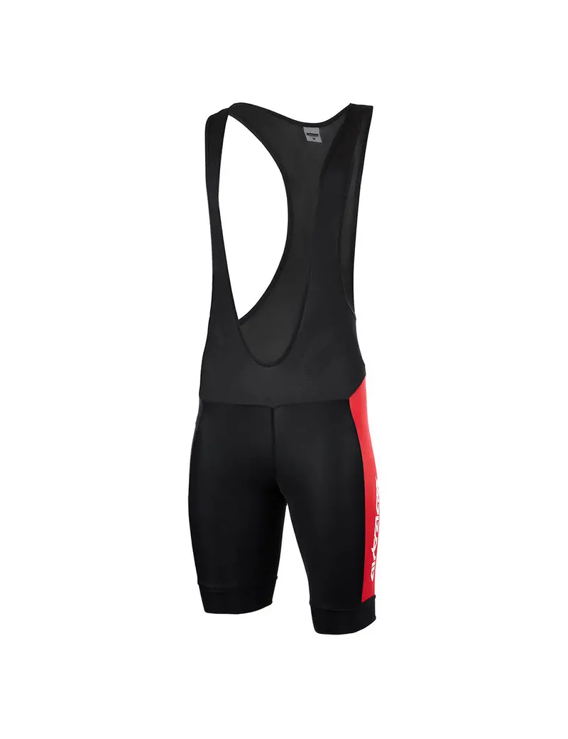 Herren Radhose Kurz Mit Trägern - Trägerhose Pro Line Schwarz-Rot Setprodukt 1