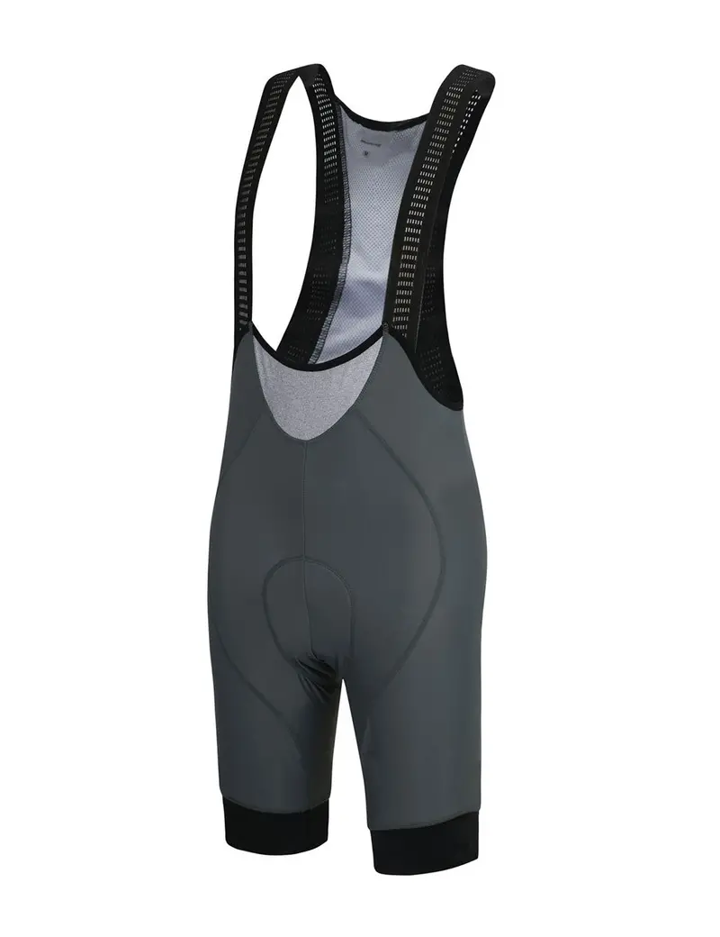 Herren Radhose Kurz Mit Trägern Trägerhose Pro Team Line Grau Setprodukt 1