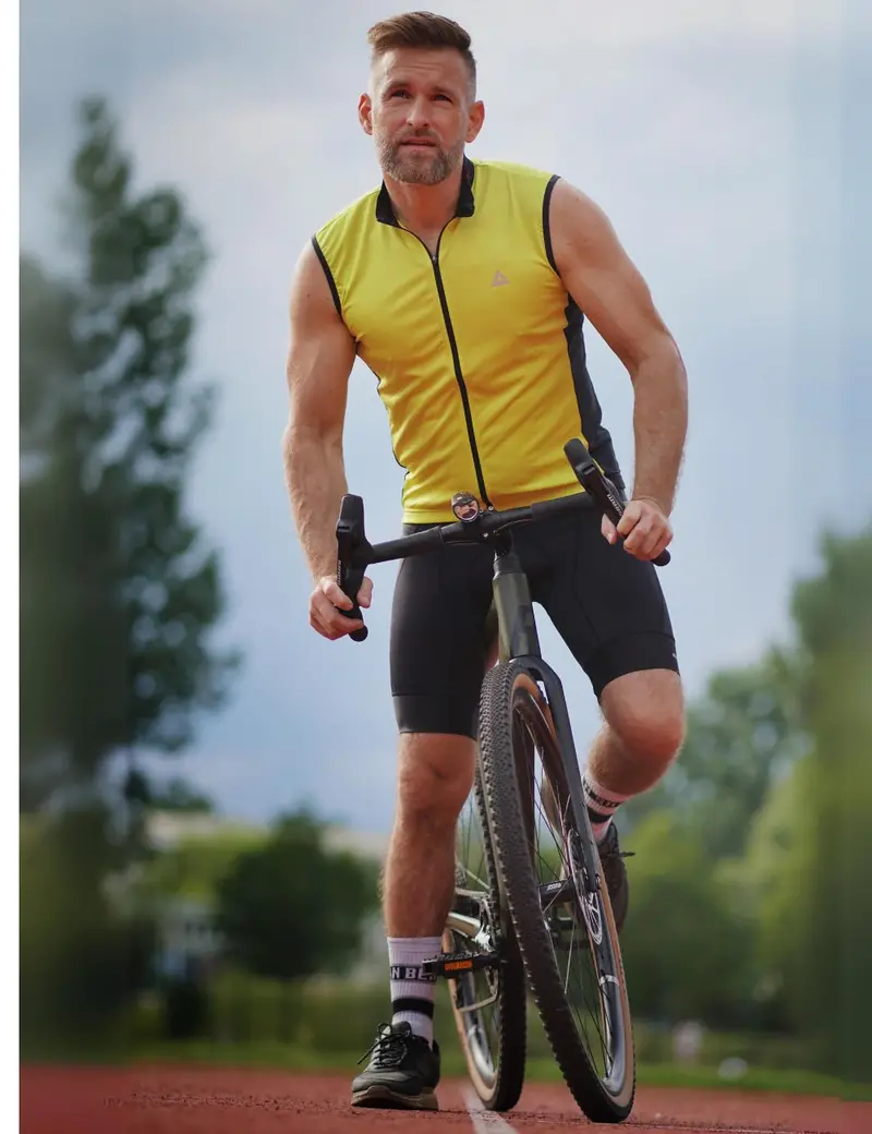 Herren Radtrikot Set Trägerhose Comfort Line + Fahrradtrikot Comfort Line 1