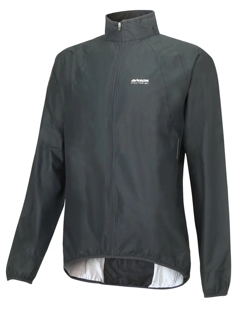 Herren Regenjacke - Fahrradjacke Comfort Line Schwarz 1
