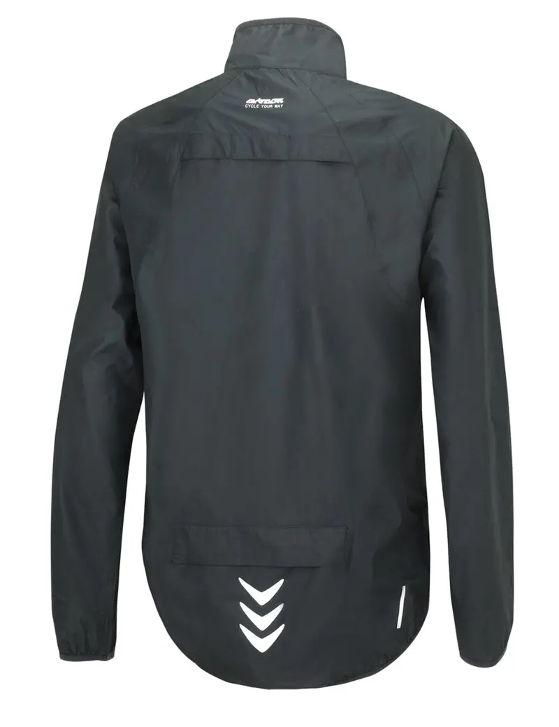 Herren Regenjacke - Fahrradjacke Comfort Line Schwarz 2