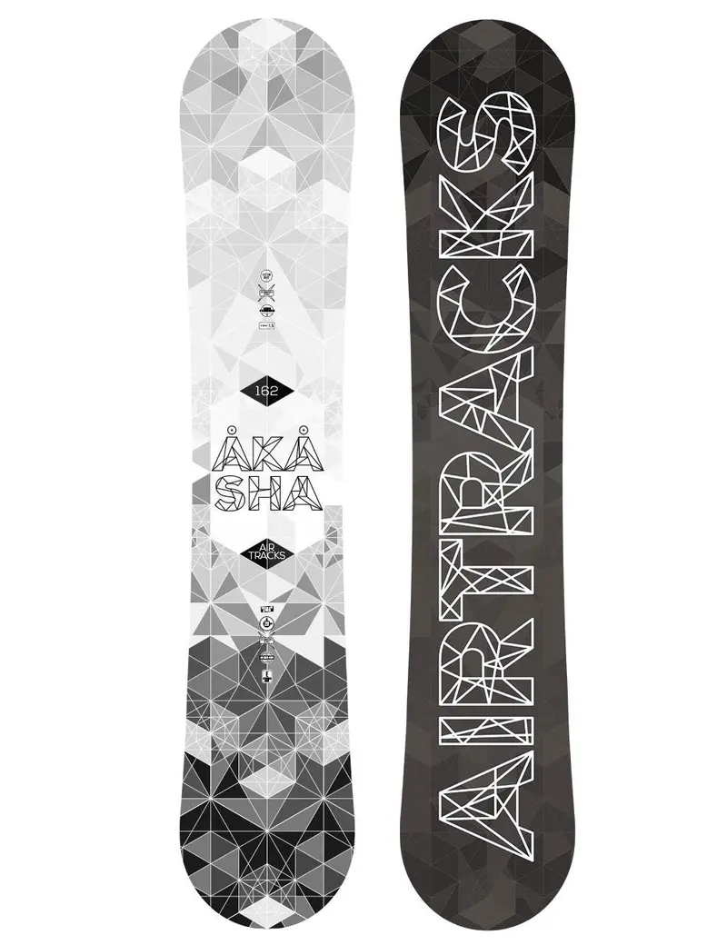 Herren Snowboard  Akasha Hybrid Rocker Wide 1