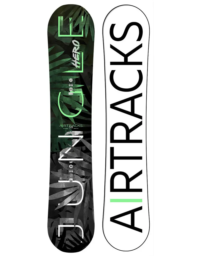 Herren Snowboard Jungle Hero Hybrid Rocker Wide 1