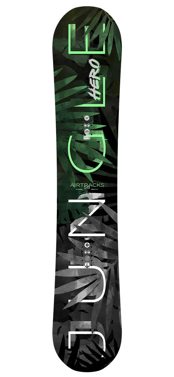 Herren Snowboard Jungle Hero Hybrid Rocker Wide Setprodukt 2