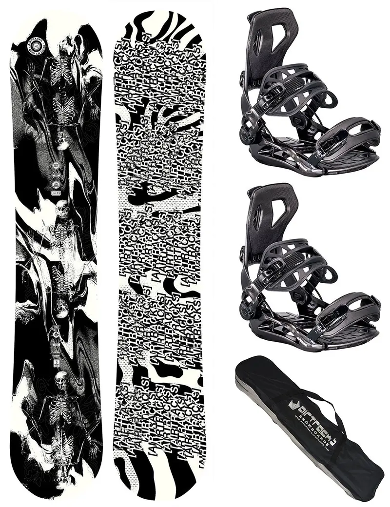 Herren Snowboard Set Read My Mind + Bindung Master Me + Sb Bag 1