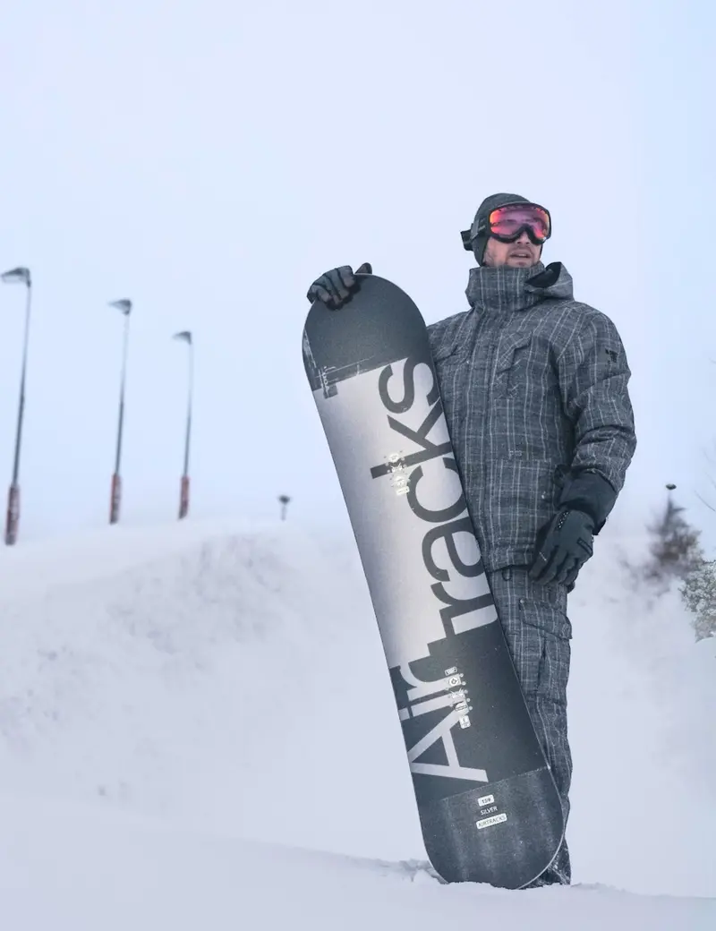 Herren Snowboard Silver Camber Wide 2