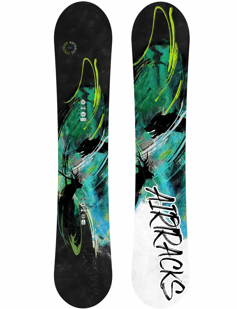 Herren Snowboard Stronger Zero Rocker Wide Setprodukt 1