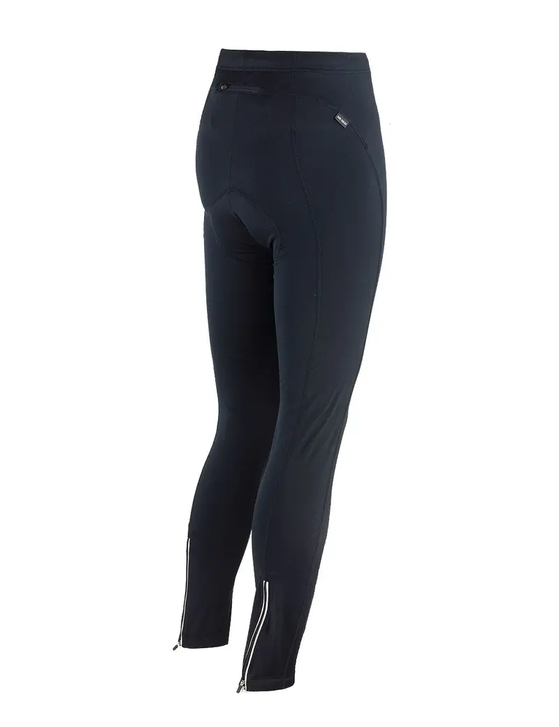 Herren Thermo Fahrradhose Lang Schwarz 2
