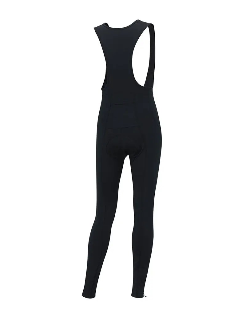 Herren Thermo Fahrradhose Lang Trägerhose Pro Schwarz Setprodukt 2