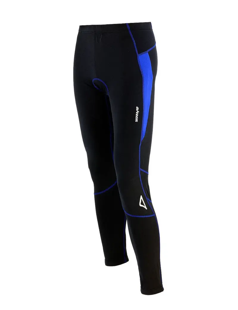 Herren Thermo Fahrradhose Pro T Schwarz Blau 1