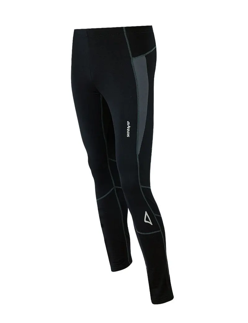 Herren Thermo Fahrradhose Pro T Schwarz Grau 1