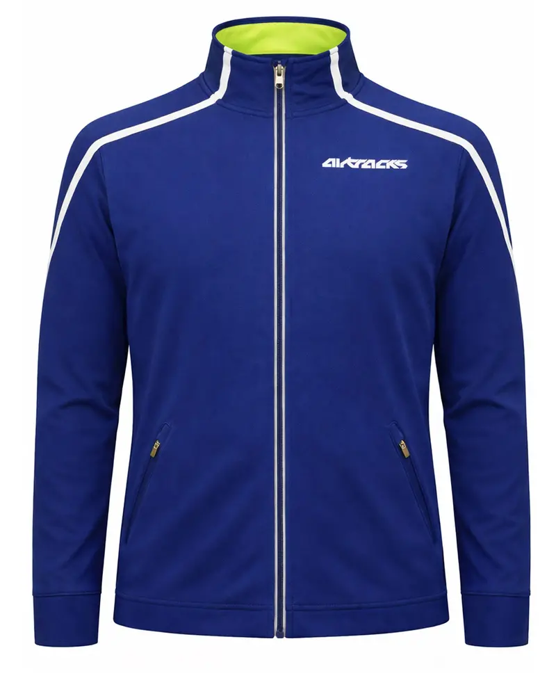 Herren Thermo Fahrradjacke - Laufjacke Air Tech Blau 1