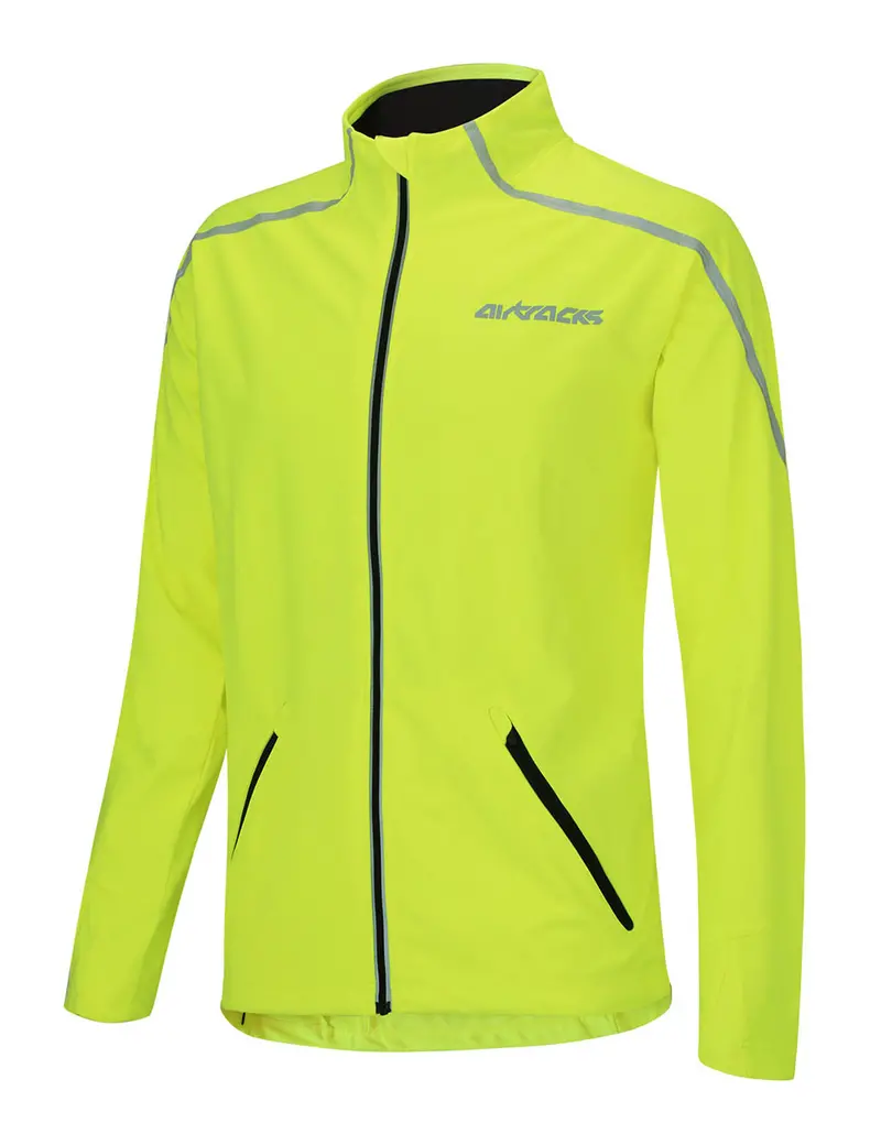 Herren Thermo Fahrradjacke / Laufjacke Air Tech Neon Setprodukt 1