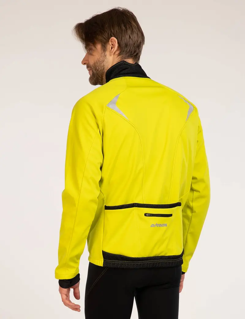 Herren Thermo Fahrradjacke Pro Team Ii Neon Setprodukt 4