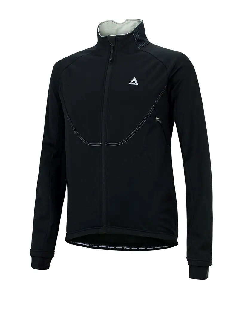 Herren Thermo Fahrradjacke Pro Team Ii Schwarz Setprodukt 1