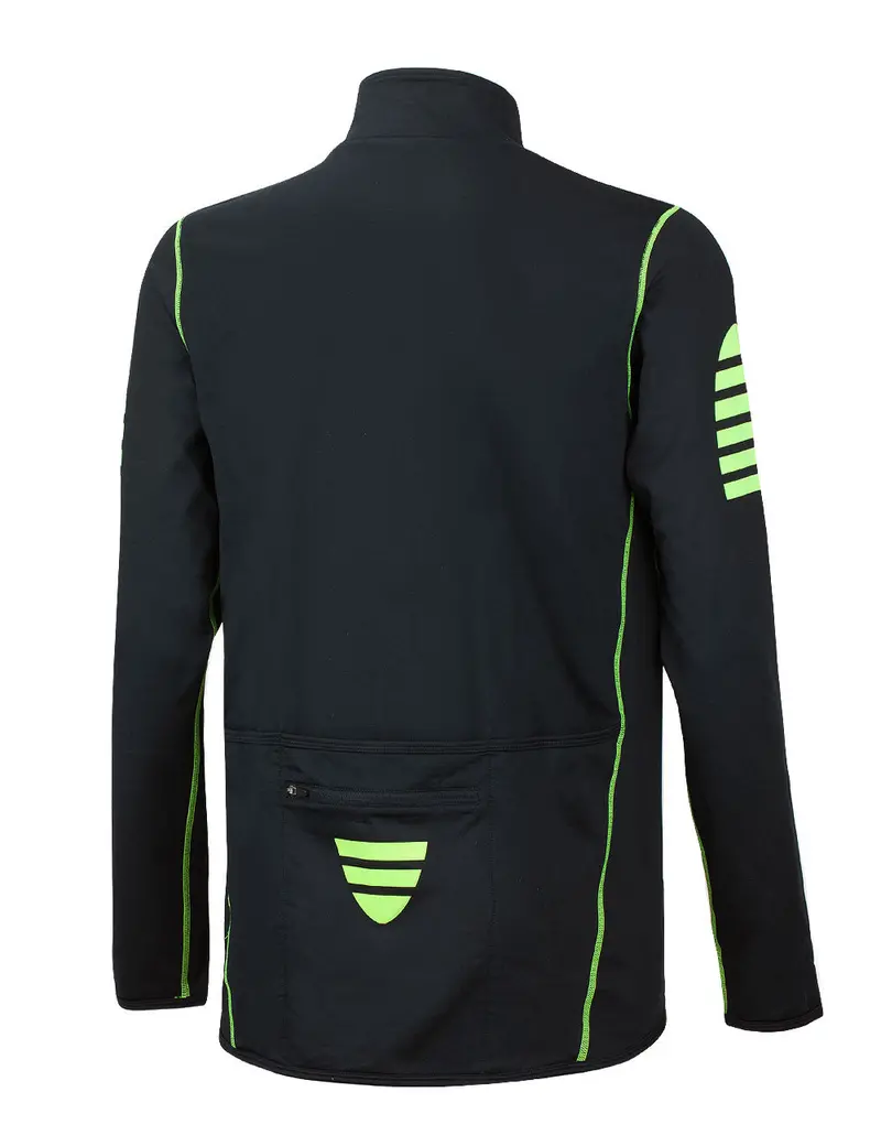 Herren Thermo Radtrikot Pro Schwarz-Neon Setprodukt 2