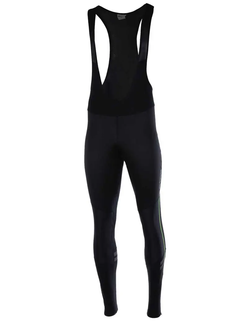 Herren Winter Fahrradhose Lang Trägerhose Pro Line Ii Schwarz-Neon Setprodukt 2