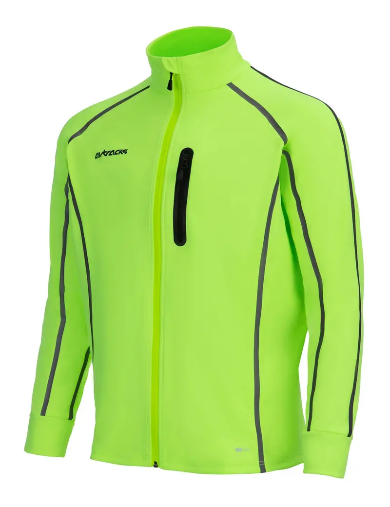 Herren Winter Thermo Fahrradjacke / Laufjacke Air Tech Ii Neon Setprodukt 2