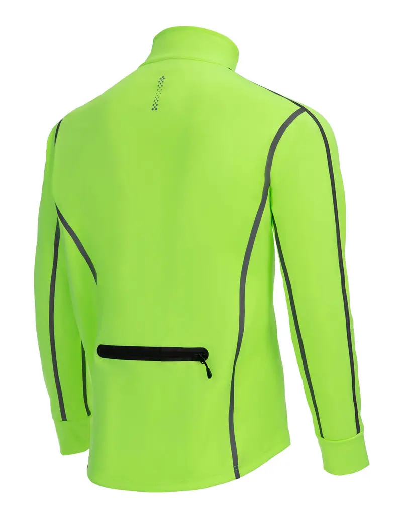 Herren Winter Thermo Fahrradjacke / Laufjacke Air Tech Ii Neon Setprodukt 3
