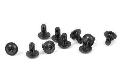 Hex Screw Flanged Sh M3x6  (10) 1