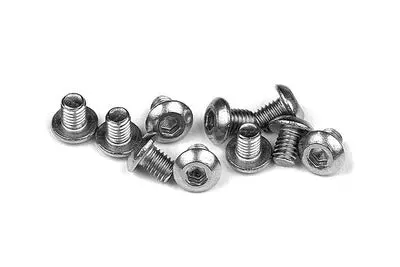 Hex Screw Sh M3x4 - Stainless  (10) 1