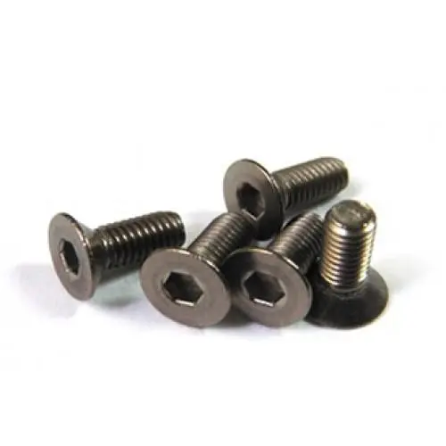 Hiro Seiko Screws, Titanium, Flat Head, Hex, 69689 1