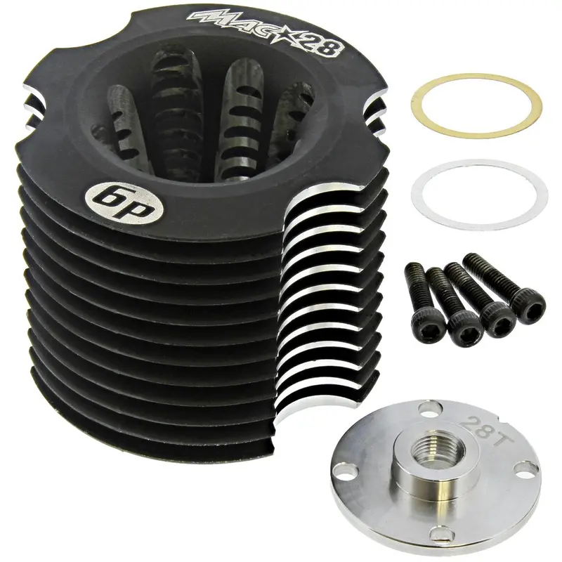 Hobao 1/8 Hyper 7 Tq .28 Cooling Head & Button 1