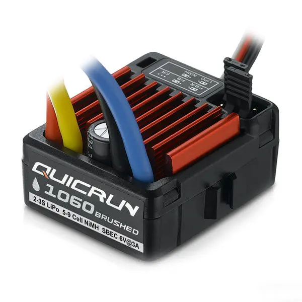 Hobbywing Quicrun 1060 Waterproof Brushed Sbec Esc (60A) 1