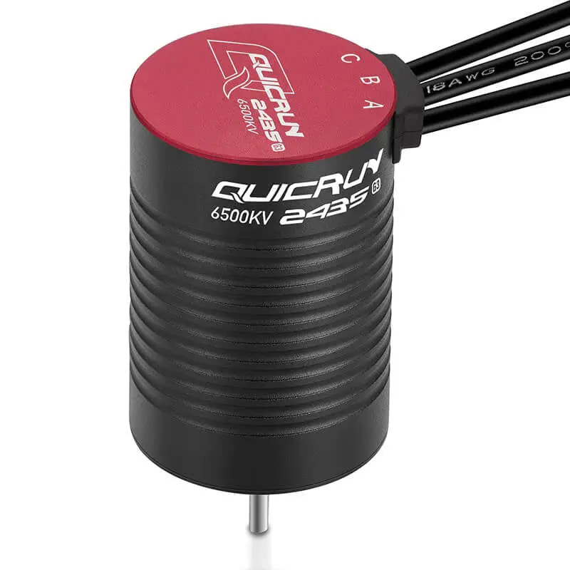 Hobbywing Quicrun 2435-6500Kv G3 Motor 1/18Th (2.0Mm Shaft) 1