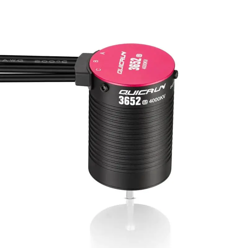Hobbywing Quicrun 3652Sl 4000Kv G2 Motor Black 1