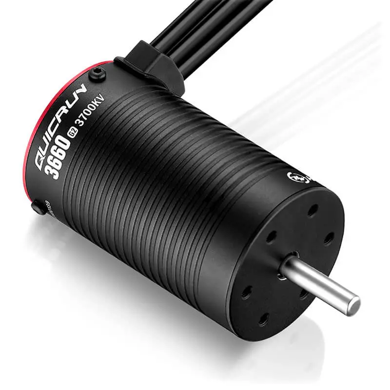Hobbywing Quicrun 3660Sl 3700Kv G2 Motor Black 1