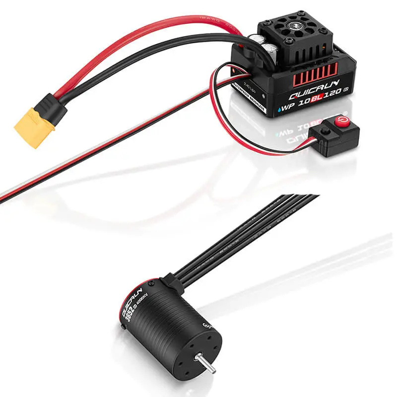 Hobbywing Quicrun Combo Esc G2 10Bl120/3652Sl 5400Kv G2 Motor 1