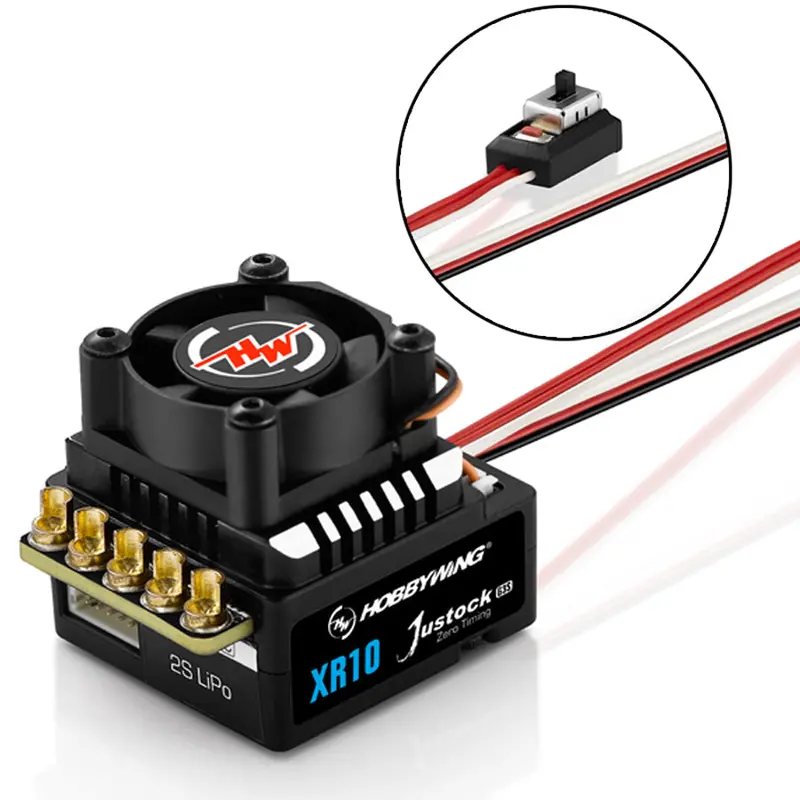 Hobbywing Xerun Xr10 Justock G3s 1/10 Sensored Brushless Esc Hwi-30112005 1