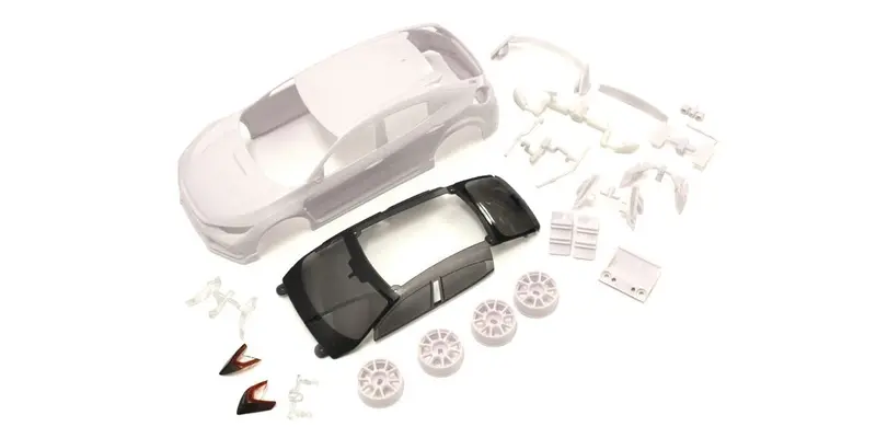 Honda Civic Typer White Body Set(W/Wheel) Mzn194 1