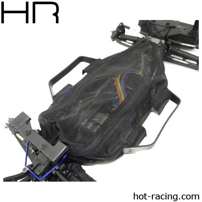 Hot-Racing Dirt Guard Lcg Chassis Cover Slash 4X4, Lcf16c06 1