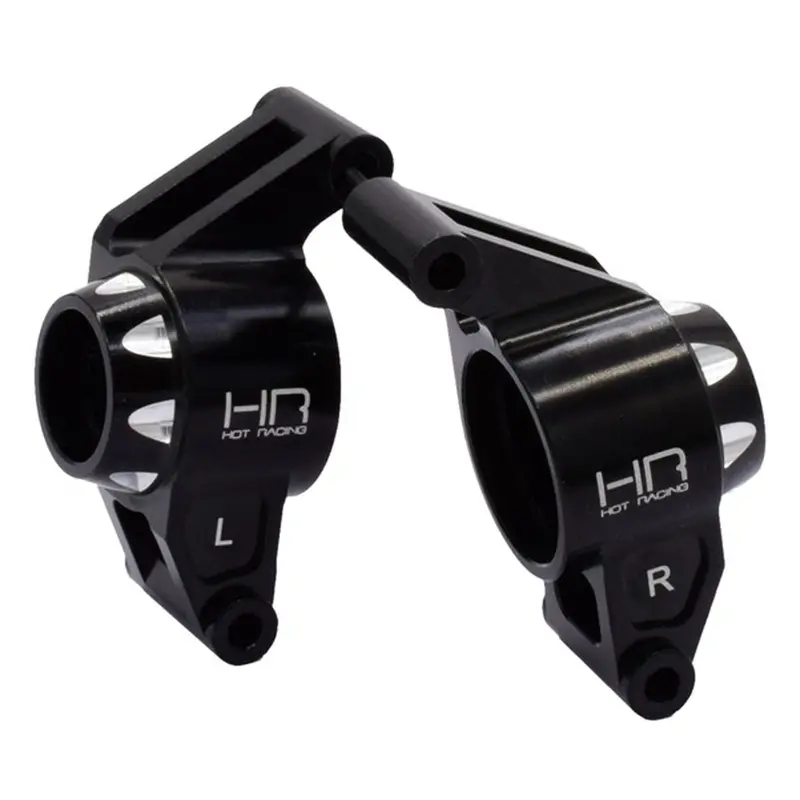 Hot-Racing Rear Hubs / Stub Axle Carriers, Aluminum,  Maxx, Mxx2201 1