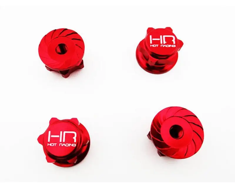 Hot-Racing Serrated Wheel Nuts, 17Mm, Maxx, Yex10n02 1