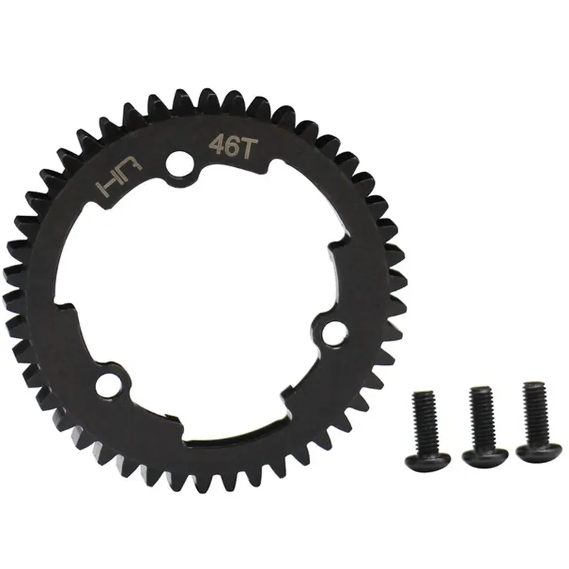 Hot-Racing Steel Spur Gear, 1.0 Metric Pitch, 46T, Ervt46m01 1