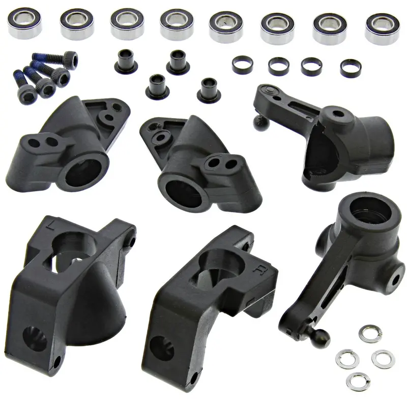 Hpi Racing 1/10 Bullet Mt / St Flux Front & Rear Uprights, Hub Carriers & Knuckles W/Bearings 1