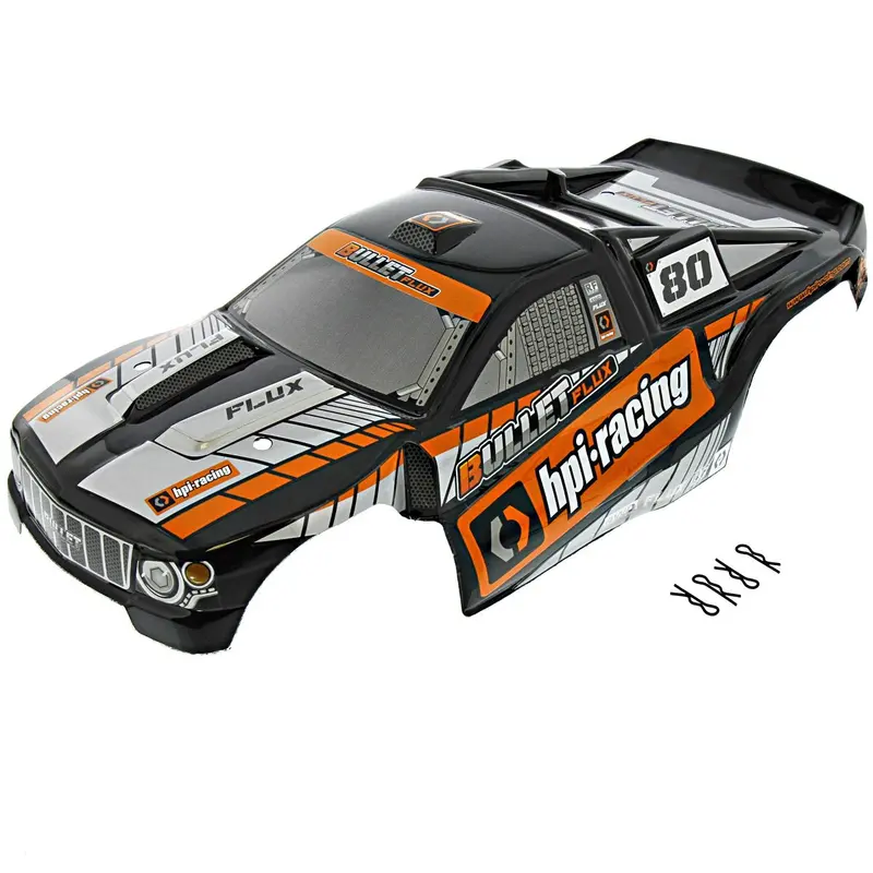 Hpi Racing 1/10 Bullet Mt / St Flux St Body Shell & Clips 1
