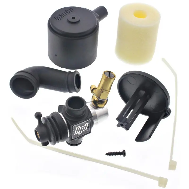 Hpi Racing 1/10 Bullet Mt / St Nitro Star G3.0 Slide Valve Carburetor & Air Filter 1