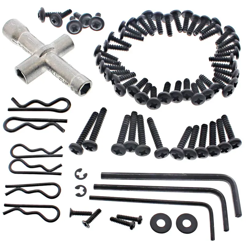 Hpi Racing 1/10 Crawler King 70+ Piece Screw & Tool Kit With Cross & Wrench 1