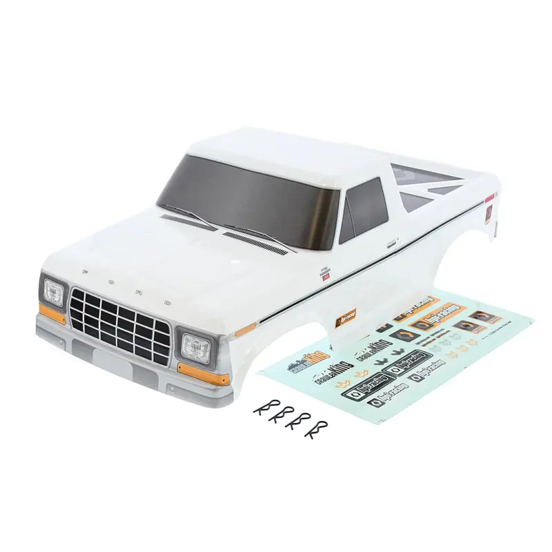 Hpi Racing 1/10 Crawler King White Ford F-150 Pick-Up Body 1