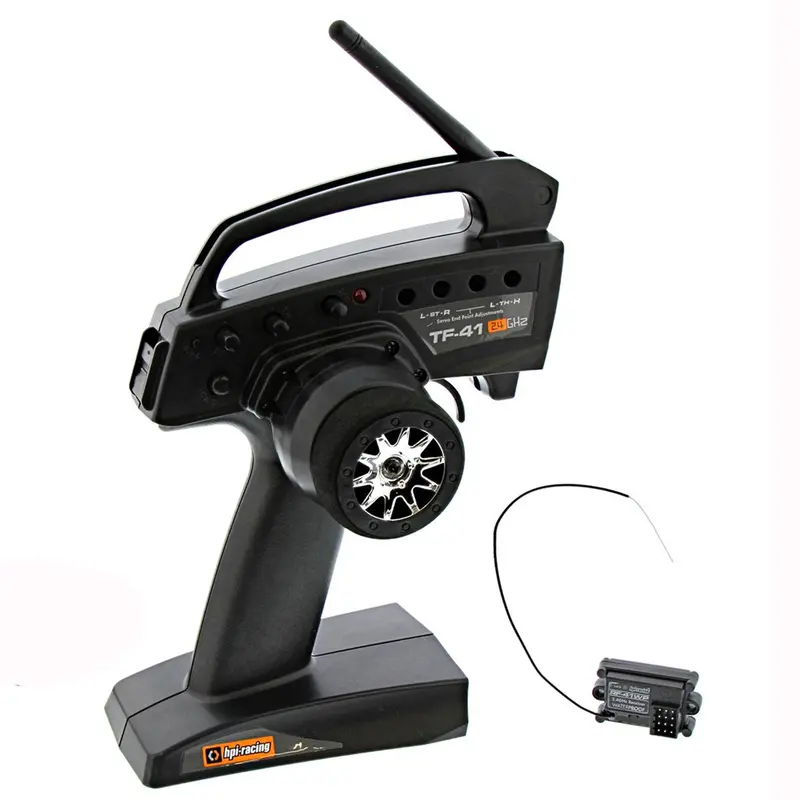 Hpi Racing 1/10 E10 Tf-41 2.4Ghz 3-Ch Transmitter & Rf-41Wp Receiver 1