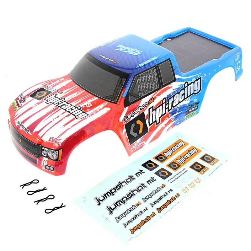Hpi Racing 1/10 Jumpshot V2 Blue & Red Body & Decal Sheet 1