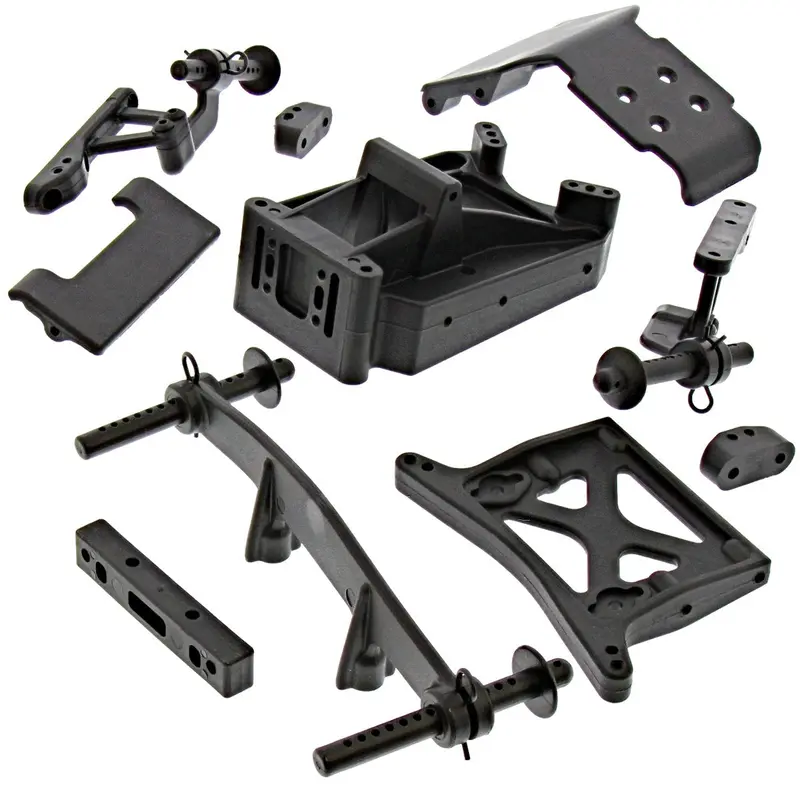 Hpi Racing 1/10 Jumpshot V2 Shock Towers, Body Posts & Skid Plates 1