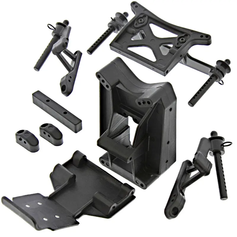 Hpi Racing 1/10 Jumpshot V2 Shock Towers, Body Posts & Skid Plates 1