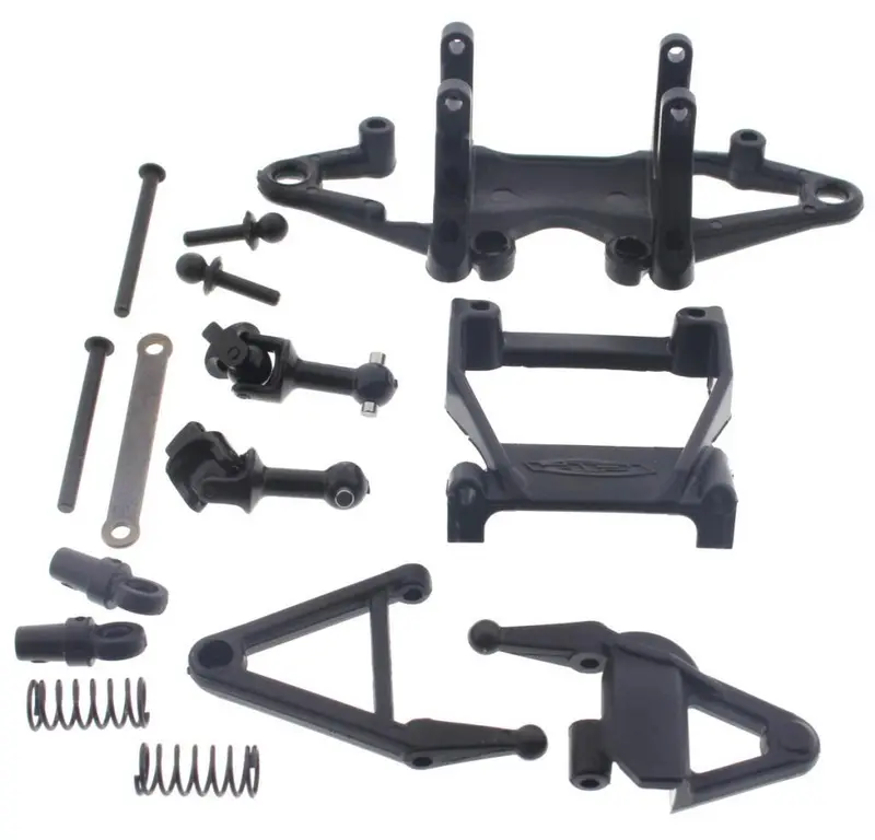 Hpi Racing 1/10 Micro Rs4 Arms, Front Shocks,  Drive Shafts & Hinge Pins 1