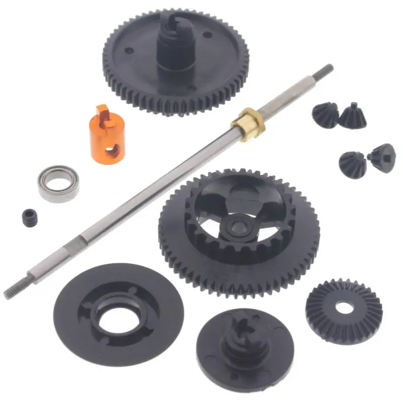 Hpi Racing 1/10 Micro Rs4 Drift & Touring Differential Gears, Rear Axle, Hub & Spur 1