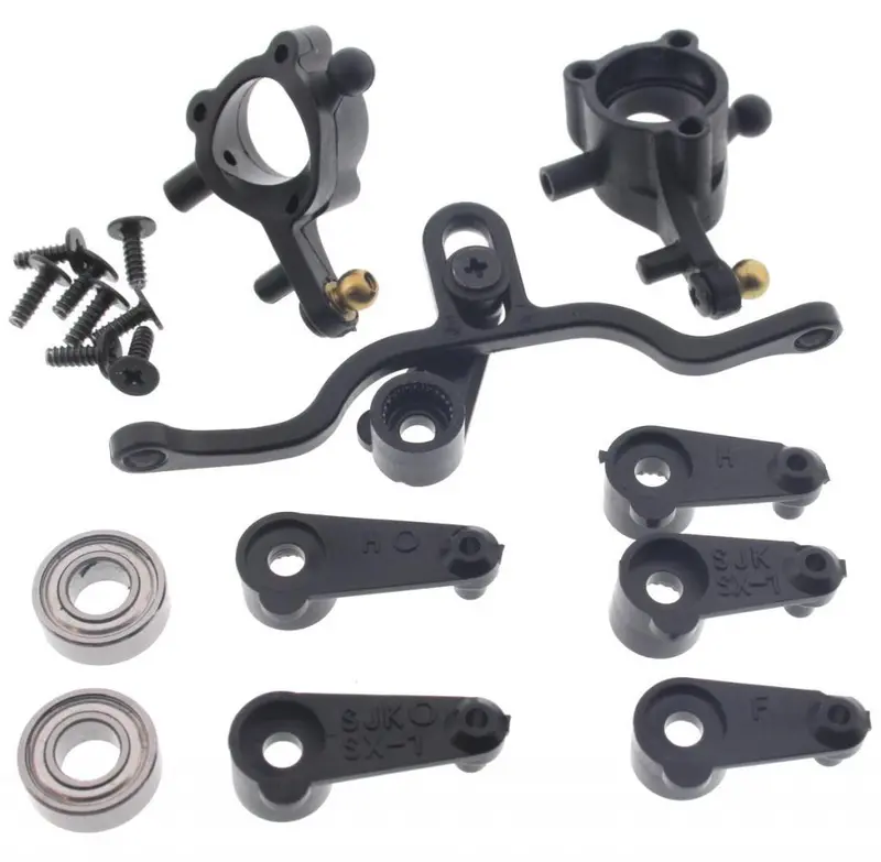 Hpi Racing 1/10 Micro Rs4 Steering Blocks & Nuts, Bearings & Servo Arms 1